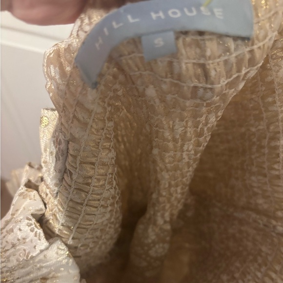 Hill House Limited Edition Nap Dress S Small Gold - Picture 15 of 15